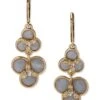 Anne Klein Flower Drop Earrings