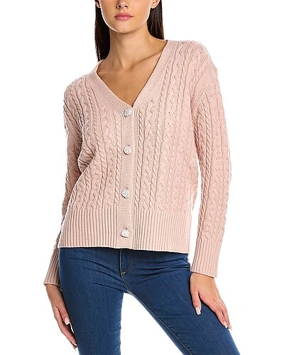 Anne Klein Cable-Knit Cardigan Women