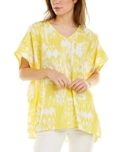 Anne Klein Linen-Blend Kaftan Women