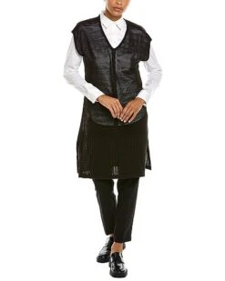 Anne Klein Mesh Caftan Women