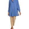 Anne Klein Crepe Tunic Shirtdress Women