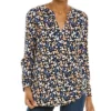 Anne Klein Ity Split Neck Tunic Top Women