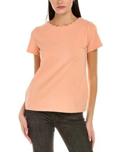 Anne Klein Scallop T-Shirt Women