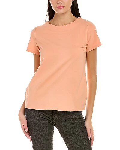 Anne Klein Scallop T-Shirt Women