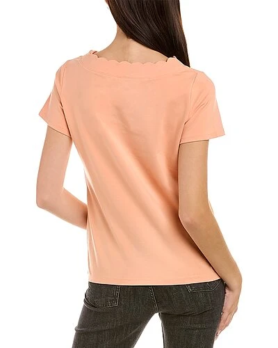 Anne Klein Scallop T-Shirt Women - Image 2