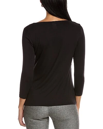 Anne Klein Symmetrical Twist Neck Top Women - Image 2
