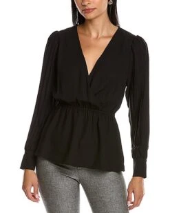 Anne Klein Surplice Top Women