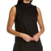 Anne Klein Mock Neck Tunic Women