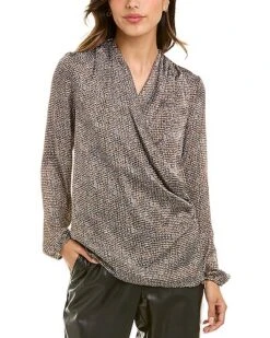 Anne Klein Surplice Top Women