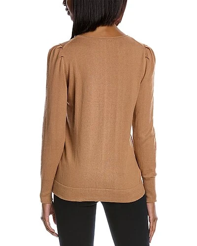 Anne Klein Pleated Shoulder Sweater Women - Image 2