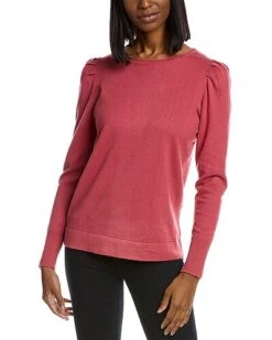 Anne Klein Pleated Shoulder Sweater Women