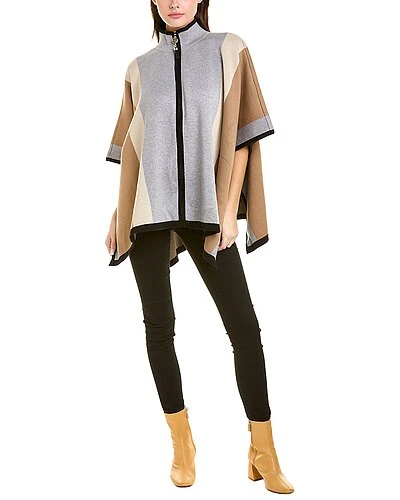 Anne Klein Vertical Stripe Cape Women