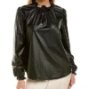 Anne Klein Ruffle Blouse Women