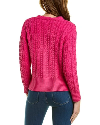 Anne Klein Cable Knit Cardigan Women - Image 2