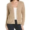 Anne Klein Cable Knit Cardigan Women