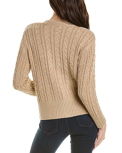 Anne Klein Cable Knit Cardigan Women - Image 2
