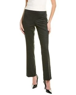 Anne Klein Houndstooth Compression Pant Women