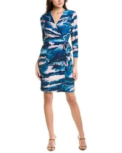 Anne Klein Ity Faux Wrap Dress Women