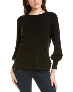 Anne Klein Open Back Sweater Women