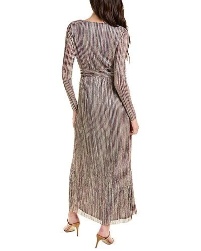 Anne Klein Metallic Maxi Dress Women - Image 2