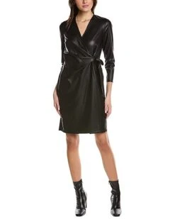 Anne Klein Classic Wrap Dress Women