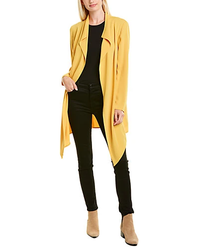 Anne Klein Drape Front Jacket Women