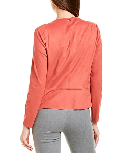 Anne Klein Drape Front Peplum Jacket Women - Image 2