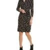 Anne Klein Floral Ascent Wrap Dress Women