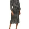 Anne Klein Metro Print Midi Dress Women