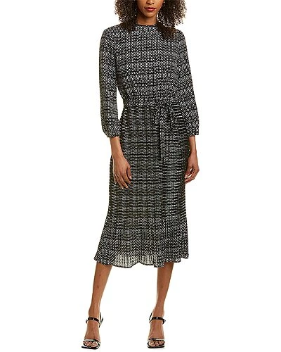 Anne Klein Metro Print Midi Dress Women