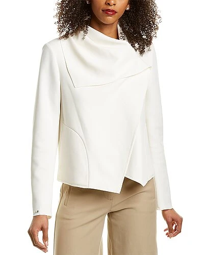 Anne Klein Symmetrical Front Jacket Women