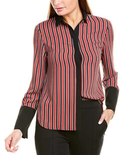 Anne Klein Carlyle Stripe Top Women