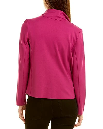 Anne Klein Serenity Knit Drape Front Jacket Women - Image 2