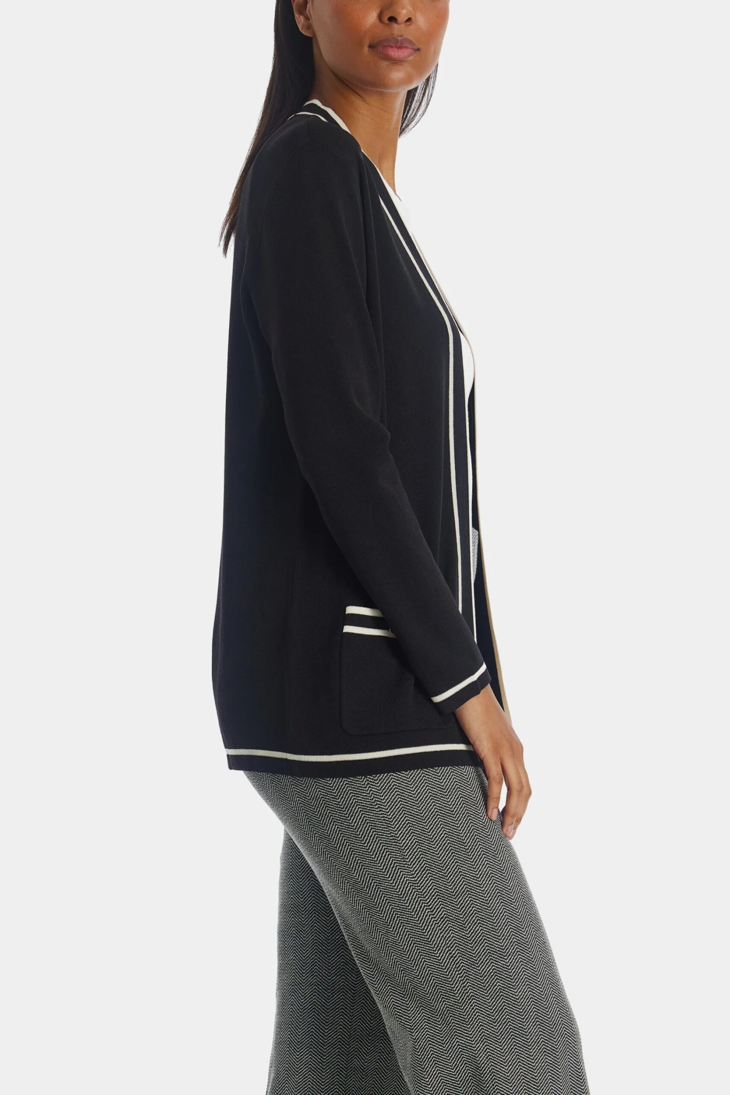 Anne Klein Malibu Colorblock Cardigan - Image 5