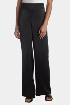 Anne Klein High Rise Side Zip Wide Leg