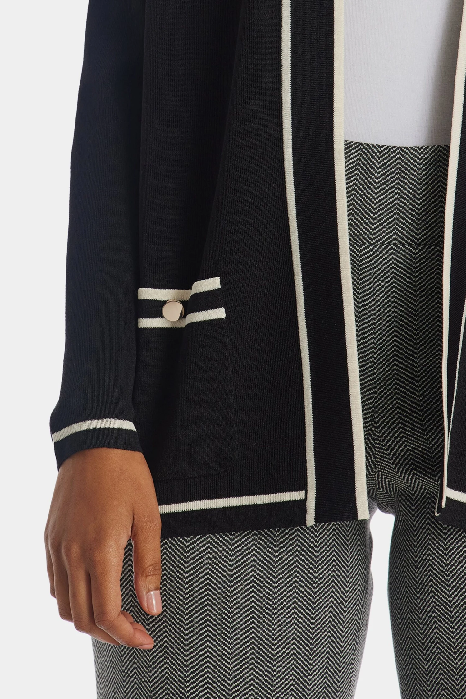 Anne Klein Malibu Colorblock Cardigan - Image 2