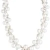 Anne Klein Pearl And Gold-Tone Necklace