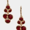 Anne Klein Floral Drop Earring