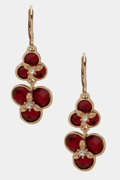 Anne Klein Floral Drop Earring