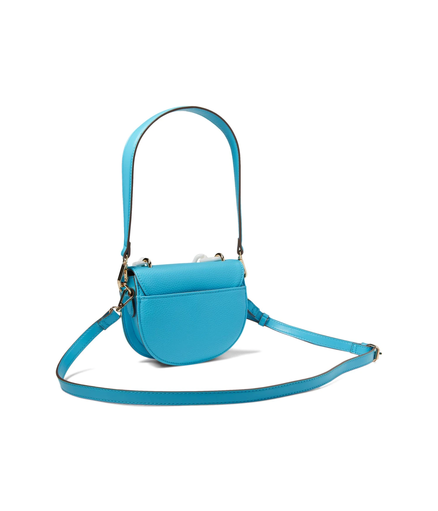 Anne Klein Mini Saddle Crossbody With Resin Chain - Image 2