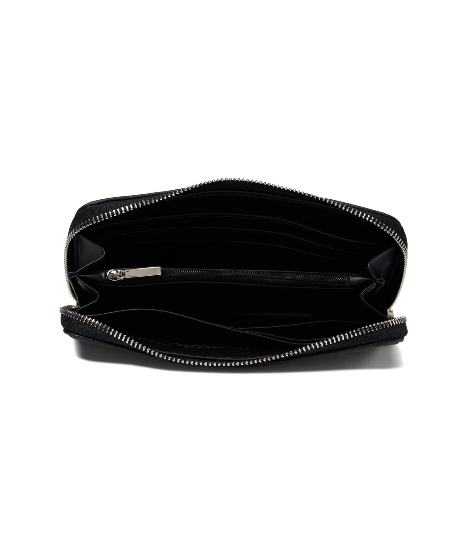 Anne Klein AK Logo Slim Zip Around With Wristlet Strap - Image 3