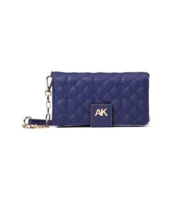 Anne Klein Quilted Wallet On A Chain