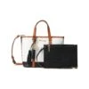 Anne Klein Mini Convertible Tote W/ Tassel