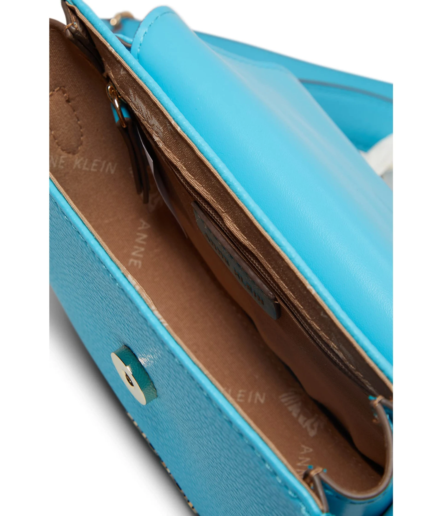 Anne Klein Mini Saddle Crossbody With Resin Chain - Image 3