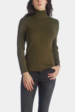 Anne Klein Long Sleeve Turtleneck