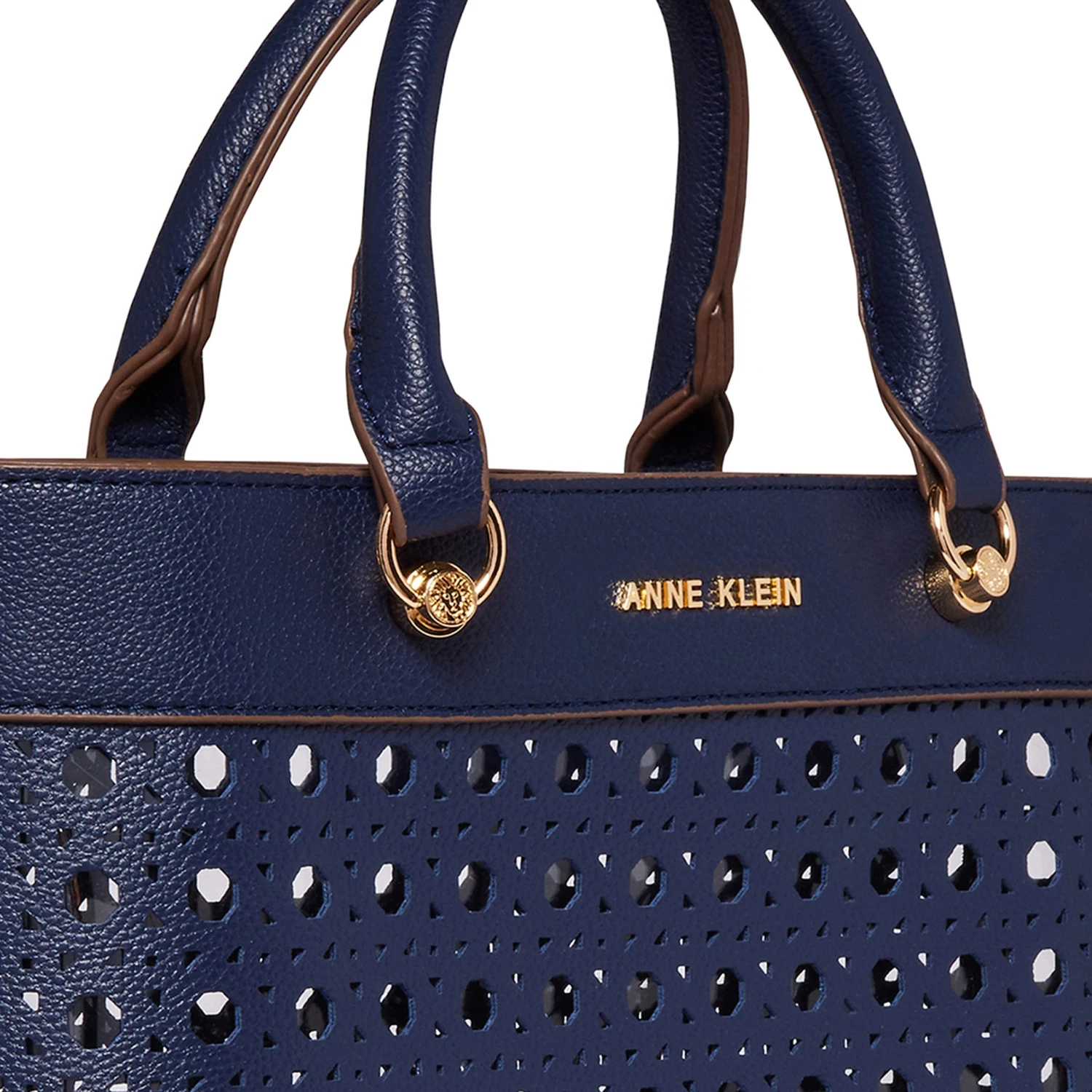 Anne Klein Mini Perf Tote With Pouch - Image 4