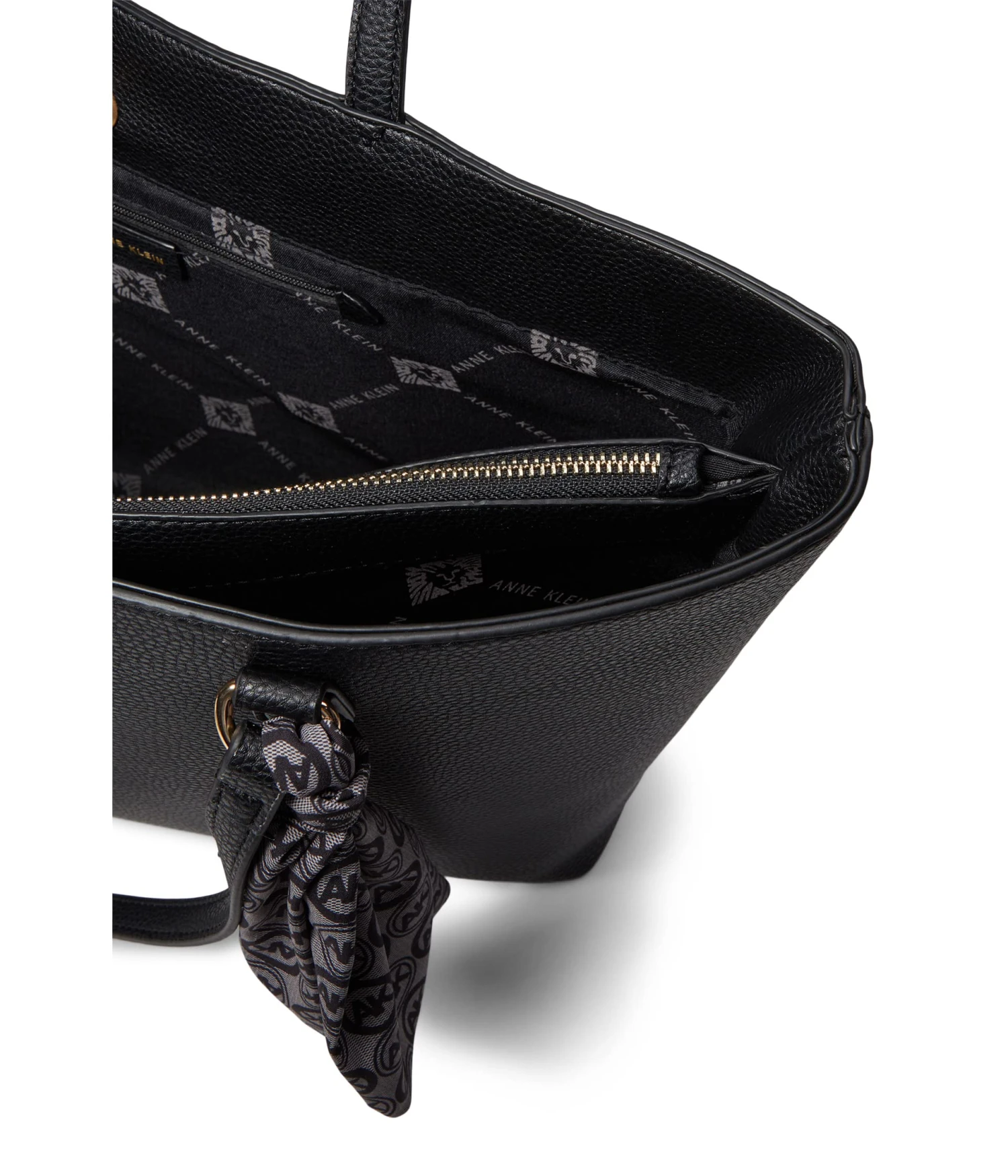 Anne Klein Tote With Card Case And Scarf - Image 3