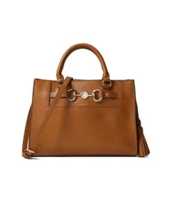 Anne Klein East West Satchel With Horse Bit