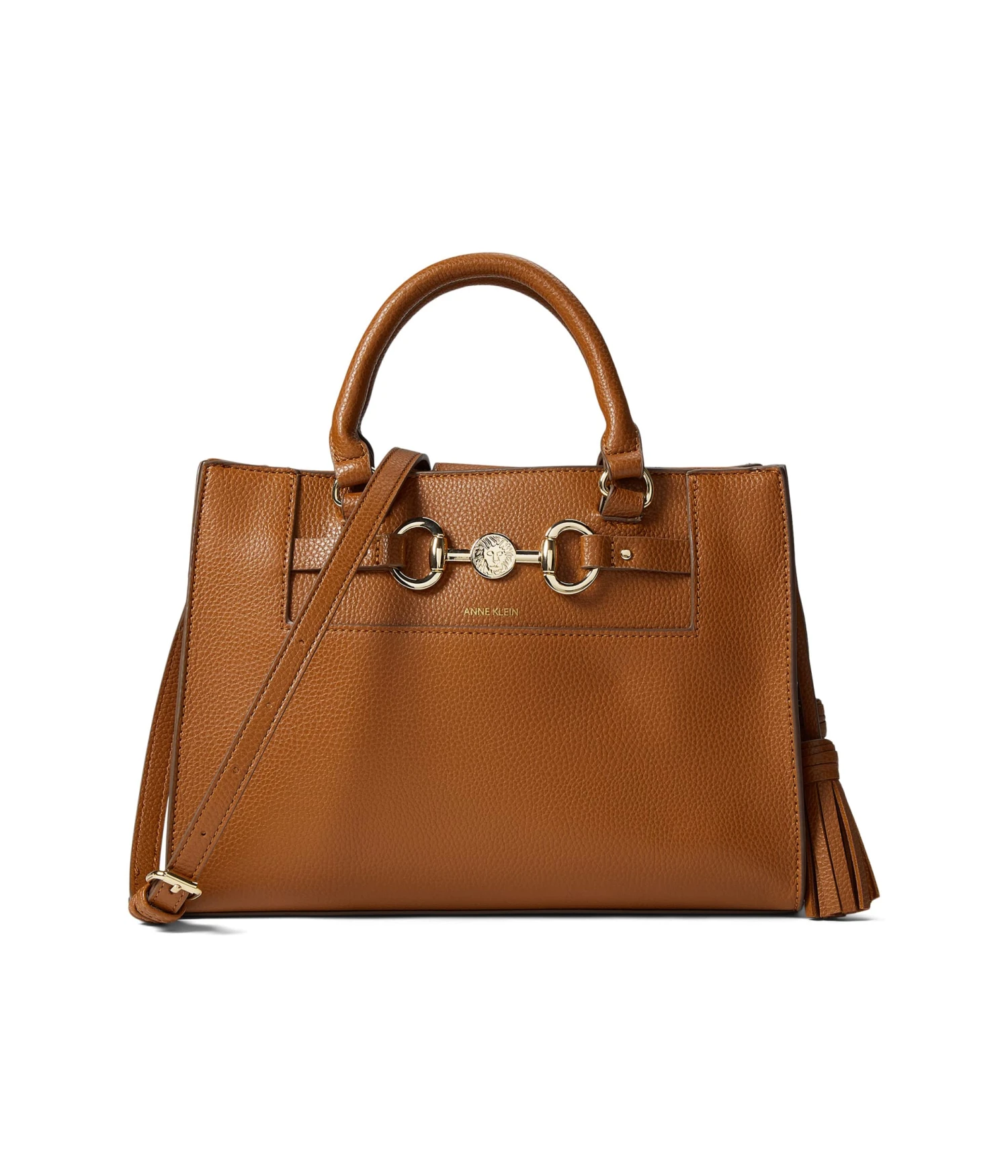 Anne Klein East West Satchel With Horse Bit