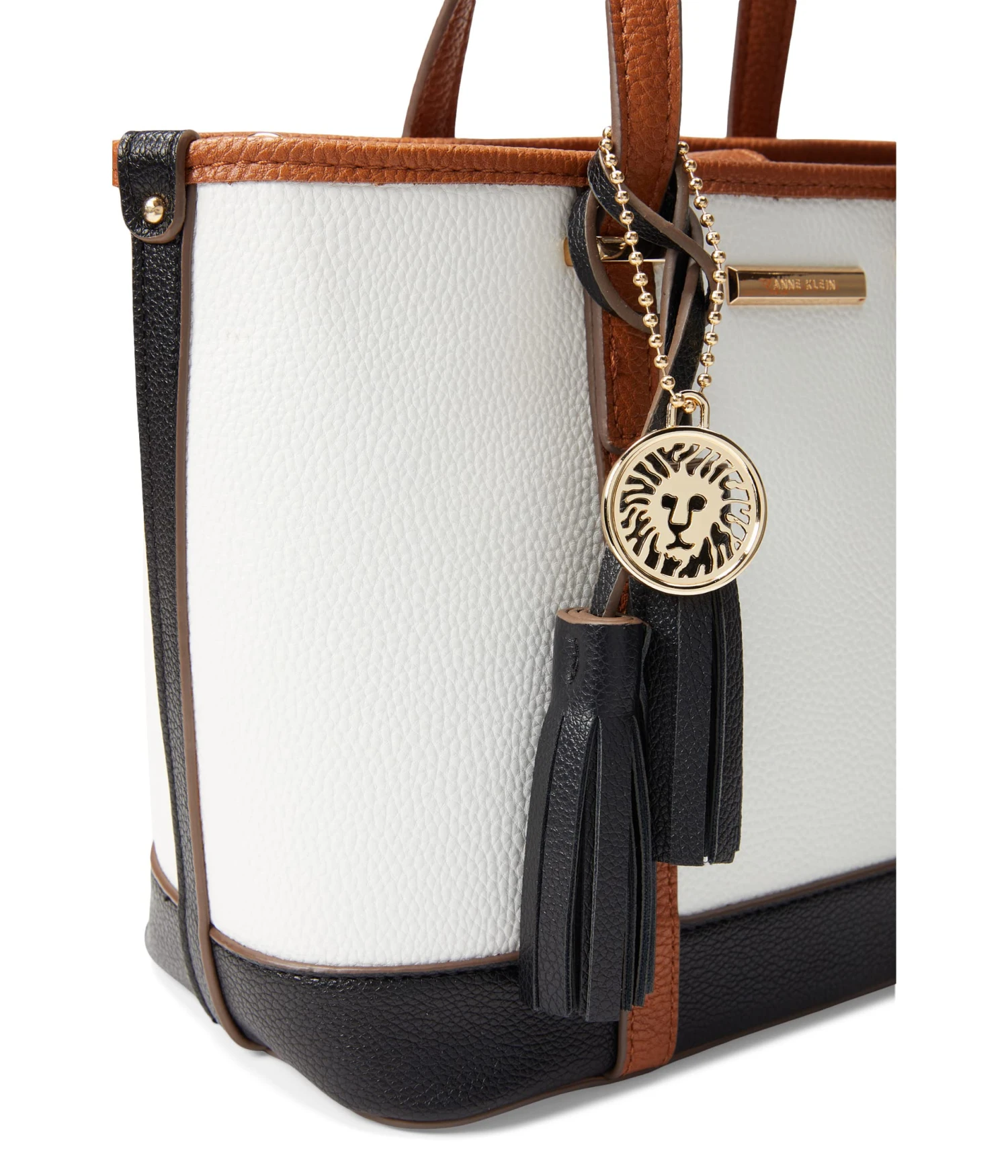 Anne Klein Mini Convertible Tote W/ Tassel - Image 2